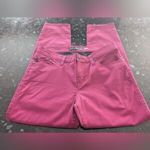 Rock & Republic Women's Fuchsia Straight Leg Jeans